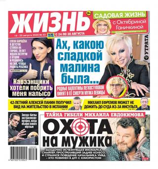 Жизнь №33, август 2020 - Читать журналы и газеты онлайн бесплатно без регистрации | Печатные периодические издания на bookjurn.ru