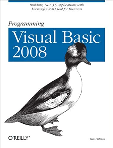 Programming Visual Basic 2008: Build .NET 3.5 Applications with Microsoft's RAD Tool for Business - Читать журналы и газеты онлайн бесплатно без регистрации | Печатные периодические издания на bookjurn.ru