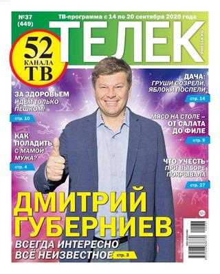 Телек №37, сентябрь 2020 - Читать журналы и газеты онлайн бесплатно без регистрации | Печатные периодические издания на bookjurn.ru