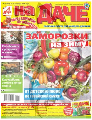 АиФ. На даче №17, сентябрь 2020 - Читать журналы и газеты онлайн бесплатно без регистрации | Печатные периодические издания на bookjurn.ru