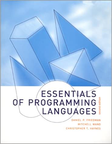 Essentials of Programming Languages - 2nd Edition - Читать журналы и газеты онлайн бесплатно без регистрации | Печатные периодические издания на bookjurn.ru