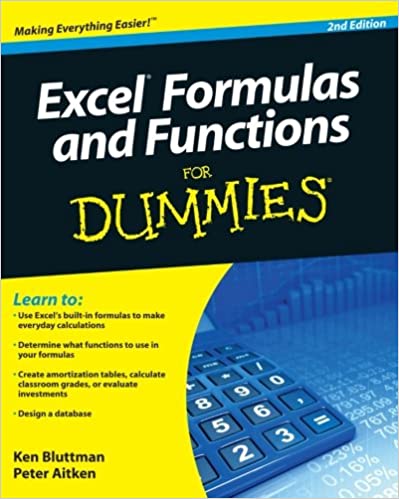 Excel Formulas And Functions for Dummies by Ken Bluttman - Читать журналы и газеты онлайн бесплатно без регистрации | Печатные периодические издания на bookjurn.ru