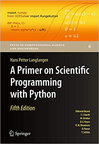 A Primer on Scientific Programming with Python by Hans Petter Langtangen - Читать журналы и газеты онлайн бесплатно без регистрации | Печатные периодические издания на bookjurn.ru