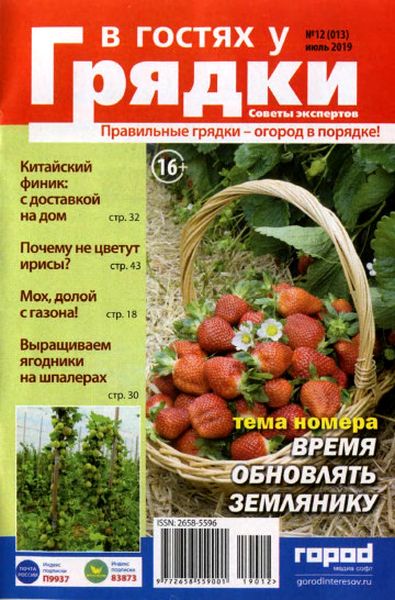 В гостях у грядки №12, июль 2019 - Читать журналы и газеты онлайн бесплатно без регистрации | Печатные периодические издания на bookjurn.ru