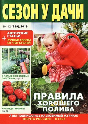 Сезон у дачи №12, июнь 2019 - Читать журналы и газеты онлайн бесплатно без регистрации | Печатные периодические издания на bookjurn.ru