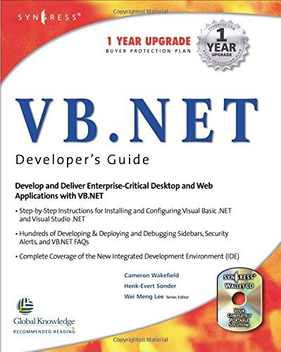 VB.Net Web Developer's Guide by Syngress - Читать журналы и газеты онлайн бесплатно без регистрации | Печатные периодические издания на bookjurn.ru