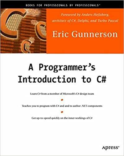 A Programmer's Introduction to C# 2nd edition by Eric Gunnerson - Читать журналы и газеты онлайн бесплатно без регистрации | Печатные периодические издания на bookjurn.ru