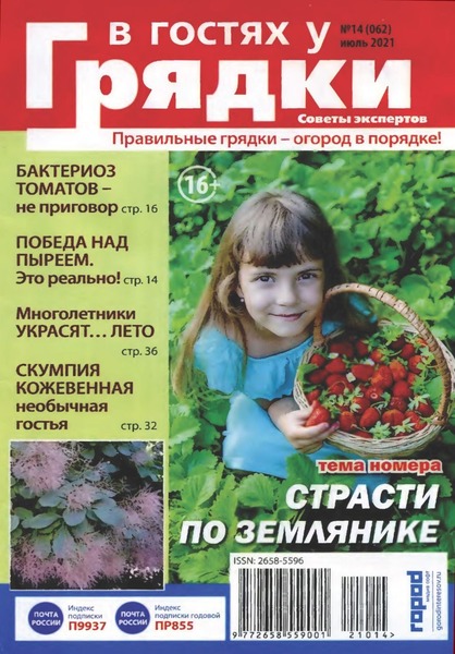 В гостях у грядки №14, июль 2021 - Читать журналы и газеты онлайн бесплатно без регистрации | Печатные периодические издания на bookjurn.ru