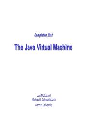 The Java Virtual Machine. Compilation 2012 by Jan Midtgaard Michael I. Schwartzbach - Читать журналы и газеты онлайн бесплатно без регистрации | Печатные периодические издания на bookjurn.ru