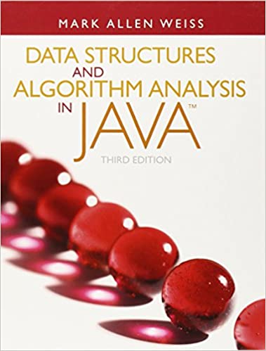 Data Structures and Algorithm Analysis in Java 3rd Edition by Mark Weiss - Читать журналы и газеты онлайн бесплатно без регистрации | Печатные периодические издания на bookjurn.ru