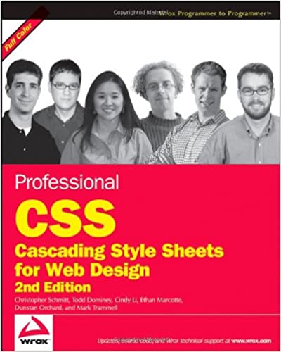 Professional CSS: Cascading Style Sheets for Web Design 2nd Edition by Christopher Schmitt, Todd Dominey, Cindy Li, Ethan Marcotte, Dunstan Orchard, Mark Trammell - Читать журналы и газеты онлайн бесплатно без регистрации | Печатные периодические издания на bookjurn.ru