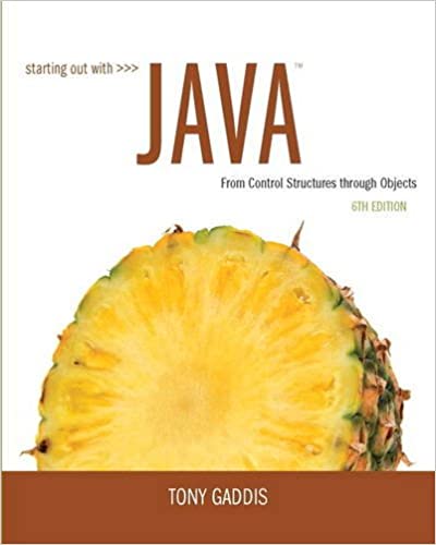 Starting Out with Java: From Control Structures through Objects. 6th Edition by Tony Gaddis - Читать журналы и газеты онлайн бесплатно без регистрации | Печатные периодические издания на bookjurn.ru
