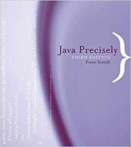 Java Precisely by Peter Sestoft - Читать журналы и газеты онлайн бесплатно без регистрации | Печатные периодические издания на bookjurn.ru