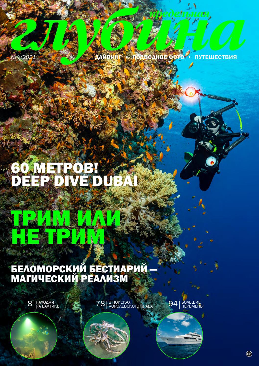 Предельная глубина №4, 2021 - Читать журналы и газеты онлайн бесплатно без регистрации | Печатные периодические издания на bookjurn.ru