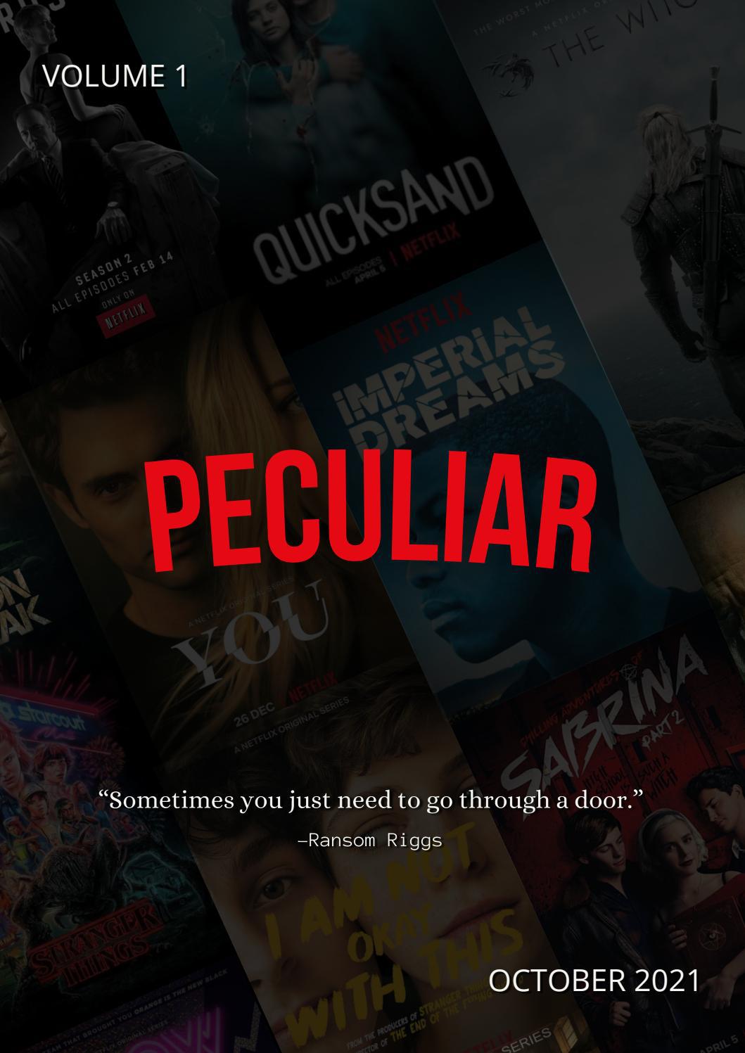 Peculiar Magazine October 2021 - Читать журналы и газеты онлайн бесплатно без регистрации | Печатные периодические издания на bookjurn.ru