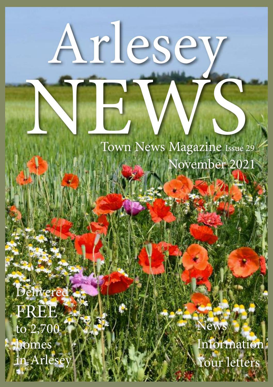 Arlesey News magazine November  2021 - Читать журналы и газеты онлайн бесплатно без регистрации | Печатные периодические издания на bookjurn.ru