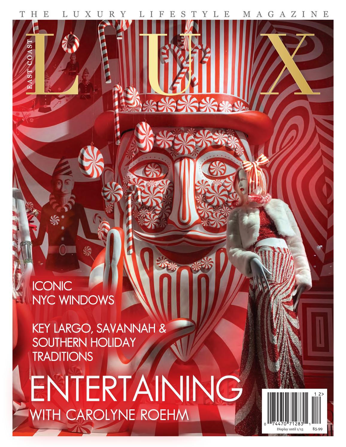 East Coast LUX Magazine, November 2021 - Читать журналы и газеты онлайн бесплатно без регистрации | Печатные периодические издания на bookjurn.ru