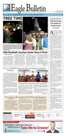 Eagle Bulletin - Dec. 1, 2021 - Читать журналы и газеты онлайн бесплатно без регистрации | Печатные периодические издания на bookjurn.ru