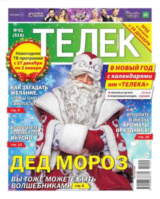 Телек №51 (декабрь/2021) - Читать журналы и газеты онлайн бесплатно без регистрации | Печатные периодические издания на bookjurn.ru