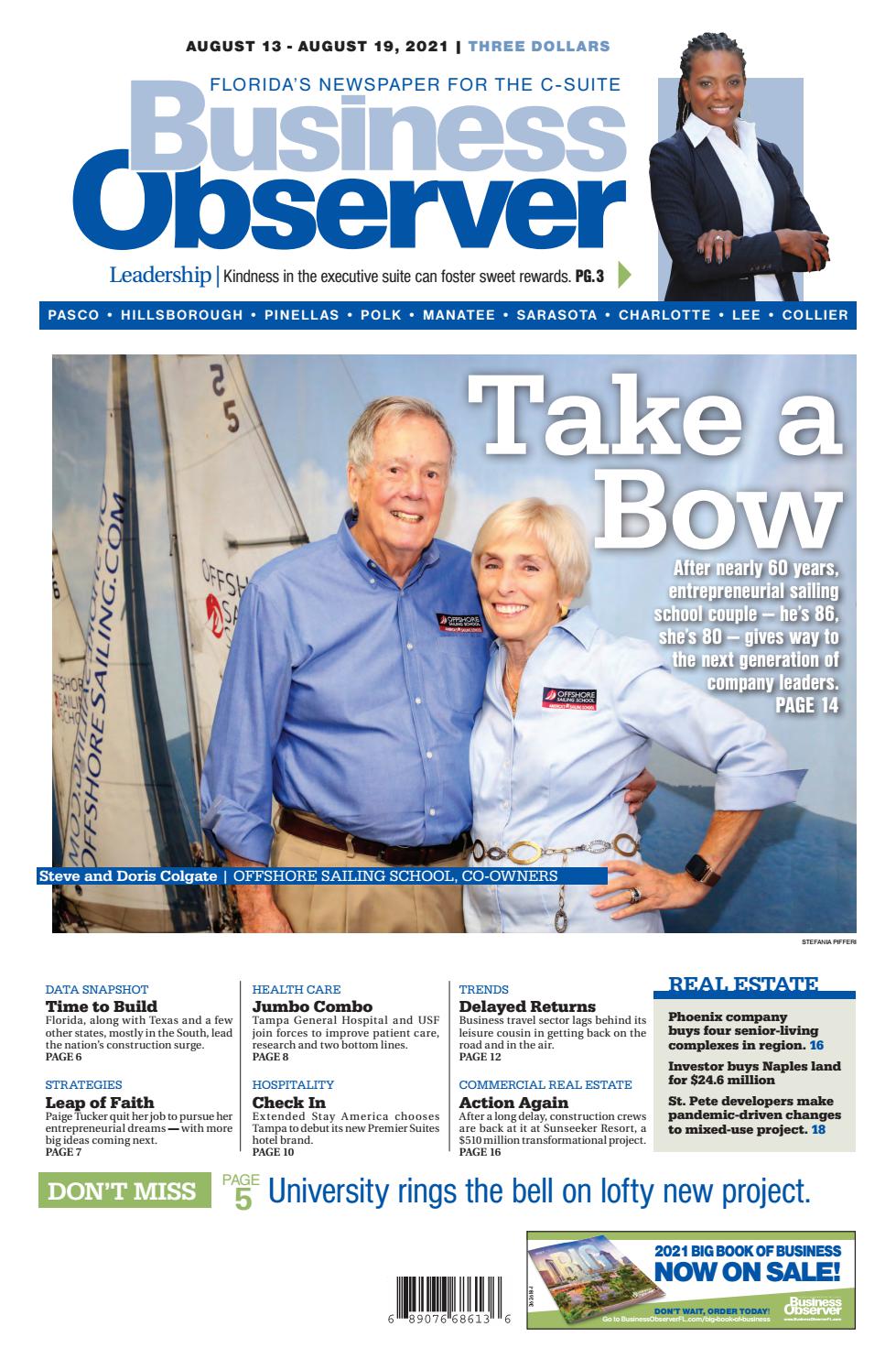 Business Observer 8.13.21 - Читать журналы и газеты онлайн бесплатно без регистрации | Печатные периодические издания на bookjurn.ru