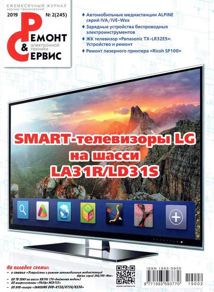 Ремонт и сервис №2, февраль 2019 - Читать журналы и газеты онлайн бесплатно без регистрации | Печатные периодические издания на bookjurn.ru