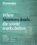 Simmons Magazine (Spring 2022) - Читать журналы и газеты онлайн бесплатно без регистрации | Печатные периодические издания на bookjurn.ru