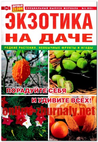 Дачный сезон. Спецвыпуск №6, 2019 - Читать журналы и газеты онлайн бесплатно без регистрации | Печатные периодические издания на bookjurn.ru