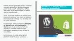 WordPress vs Shopify: Which is Better for Ecommerce? - Читать журналы и газеты онлайн бесплатно без регистрации | Печатные периодические издания на bookjurn.ru