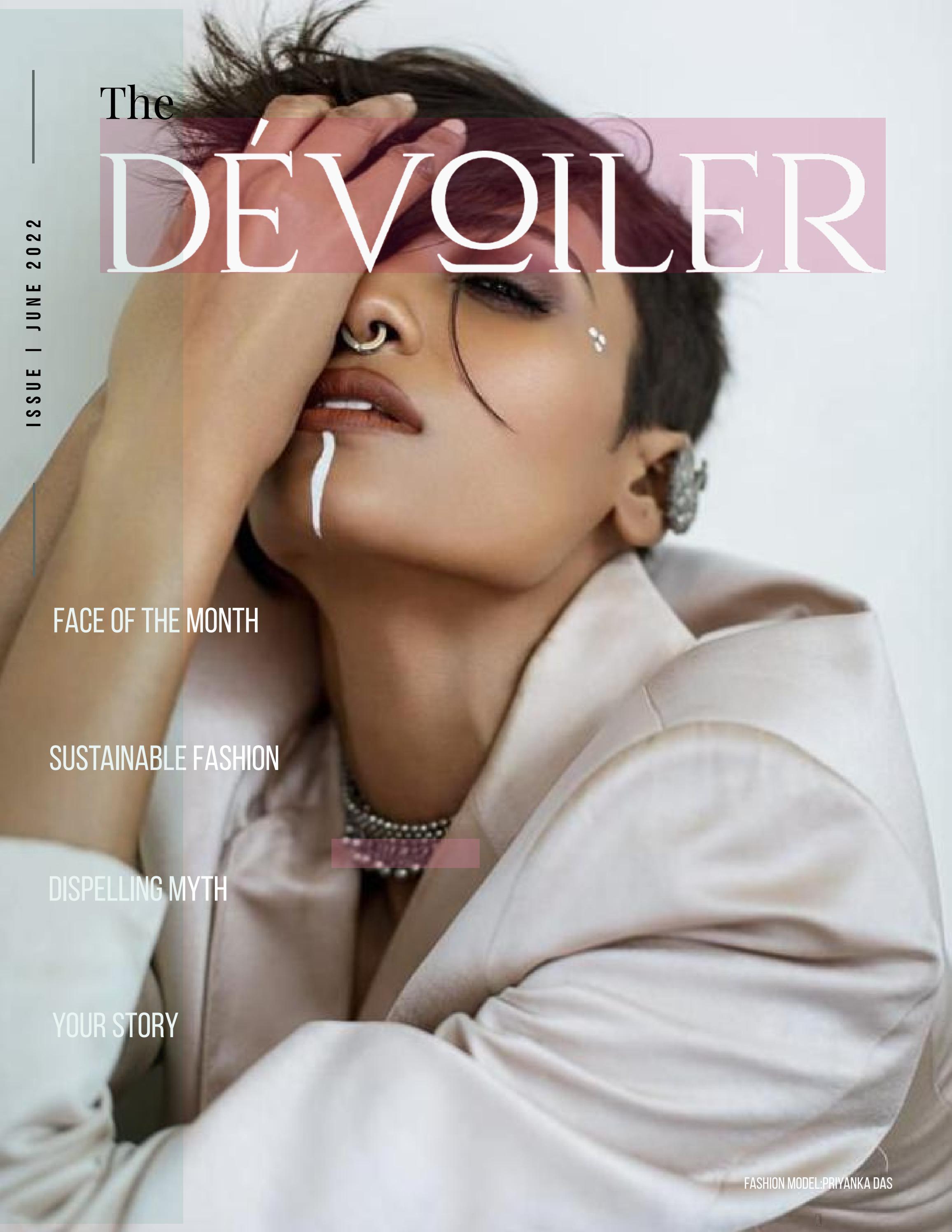 THE DÈVOILER MAGAZINE JUNE EDITION 2022 - Читать журналы и газеты онлайн бесплатно без регистрации | Печатные периодические издания на bookjurn.ru