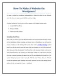 How To Make A Website On Wordpress - Читать журналы и газеты онлайн бесплатно без регистрации | Печатные периодические издания на bookjurn.ru