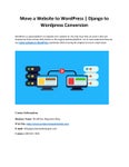 Move a Website to WordPress | Django to Wordpress Conversion - Читать журналы и газеты онлайн бесплатно без регистрации | Печатные периодические издания на bookjurn.ru