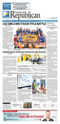 Cazenovia Republican Digital Edition - Nov. 9 2022 - Читать журналы и газеты онлайн бесплатно без регистрации | Печатные периодические издания на bookjurn.ru