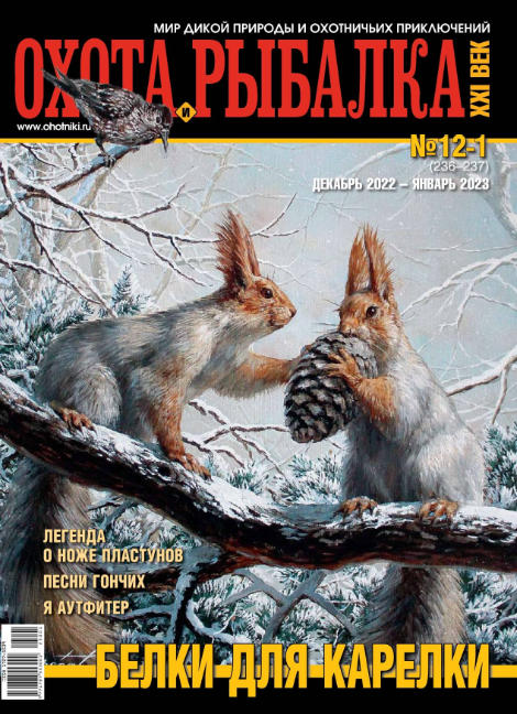 Охота и рыбалка ХХI век №12-1, декабрь 2022 - январь 2023 - Читать журналы и газеты онлайн бесплатно без регистрации | Печатные периодические издания на bookjurn.ru