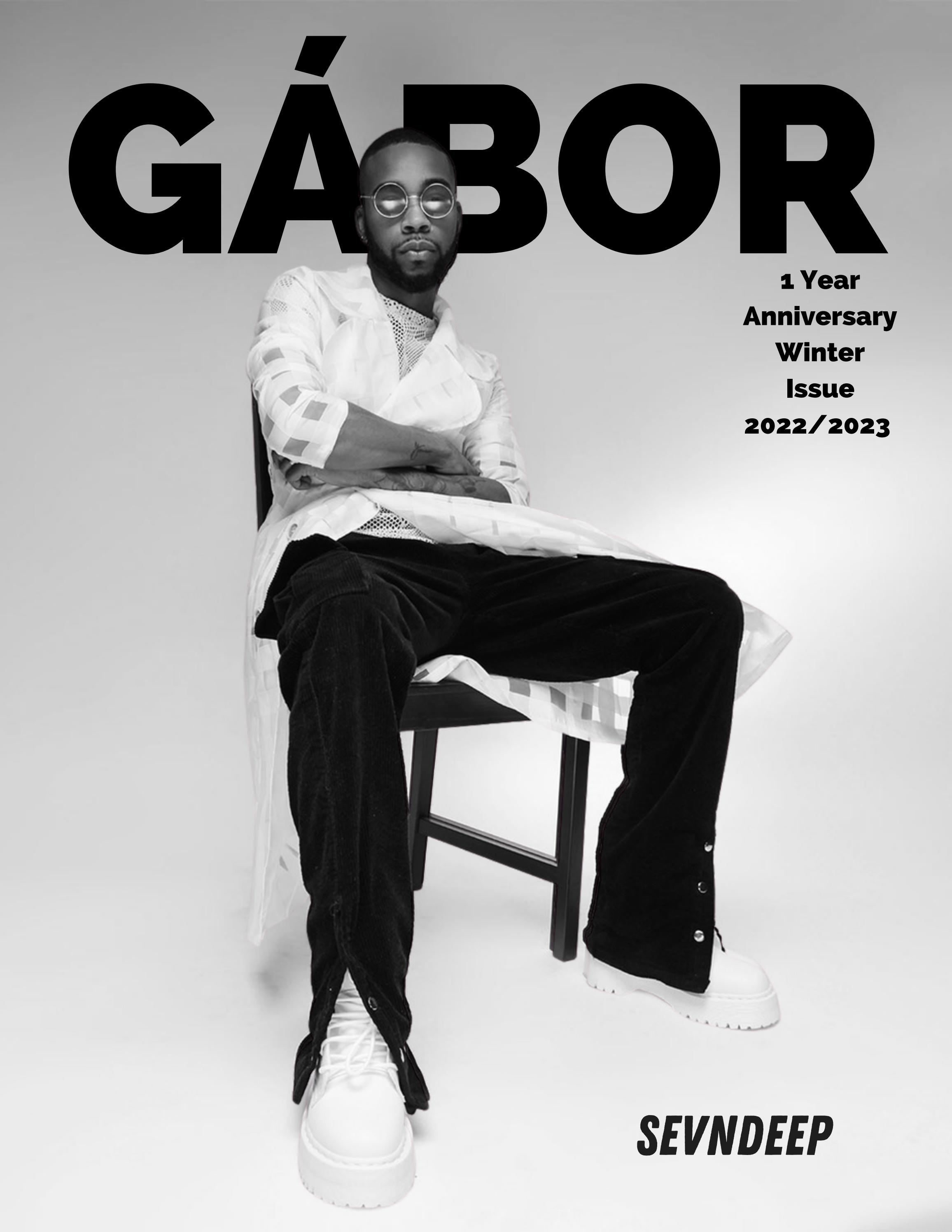 GÁBOR Magazine #6 - 1 Year Anniv. Issue Sevndeep Cover - Читать журналы и газеты онлайн бесплатно без регистрации | Печатные периодические издания на bookjurn.ru