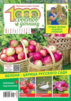 1000 советов дачнику №23, декабрь 2022 - Читать журналы и газеты онлайн бесплатно без регистрации | Печатные периодические издания на bookjurn.ru
