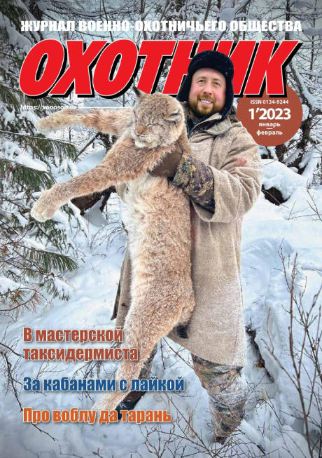 Охотник №1, январь - февраль 2023 - Читать журналы и газеты онлайн бесплатно без регистрации | Печатные периодические издания на bookjurn.ru