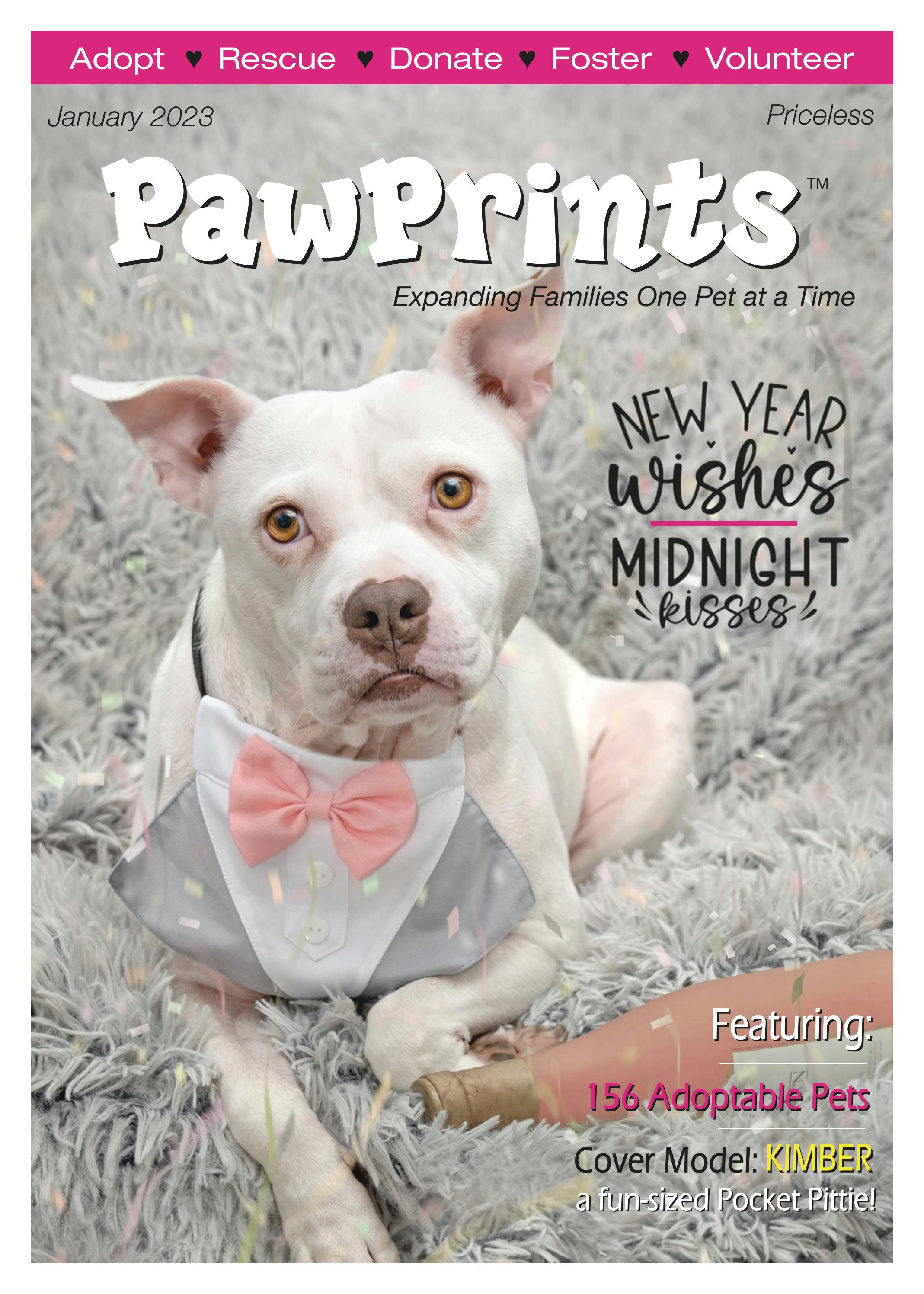 PawPrints Magazine January 2023 - Читать журналы и газеты онлайн бесплатно без регистрации | Печатные периодические издания на bookjurn.ru