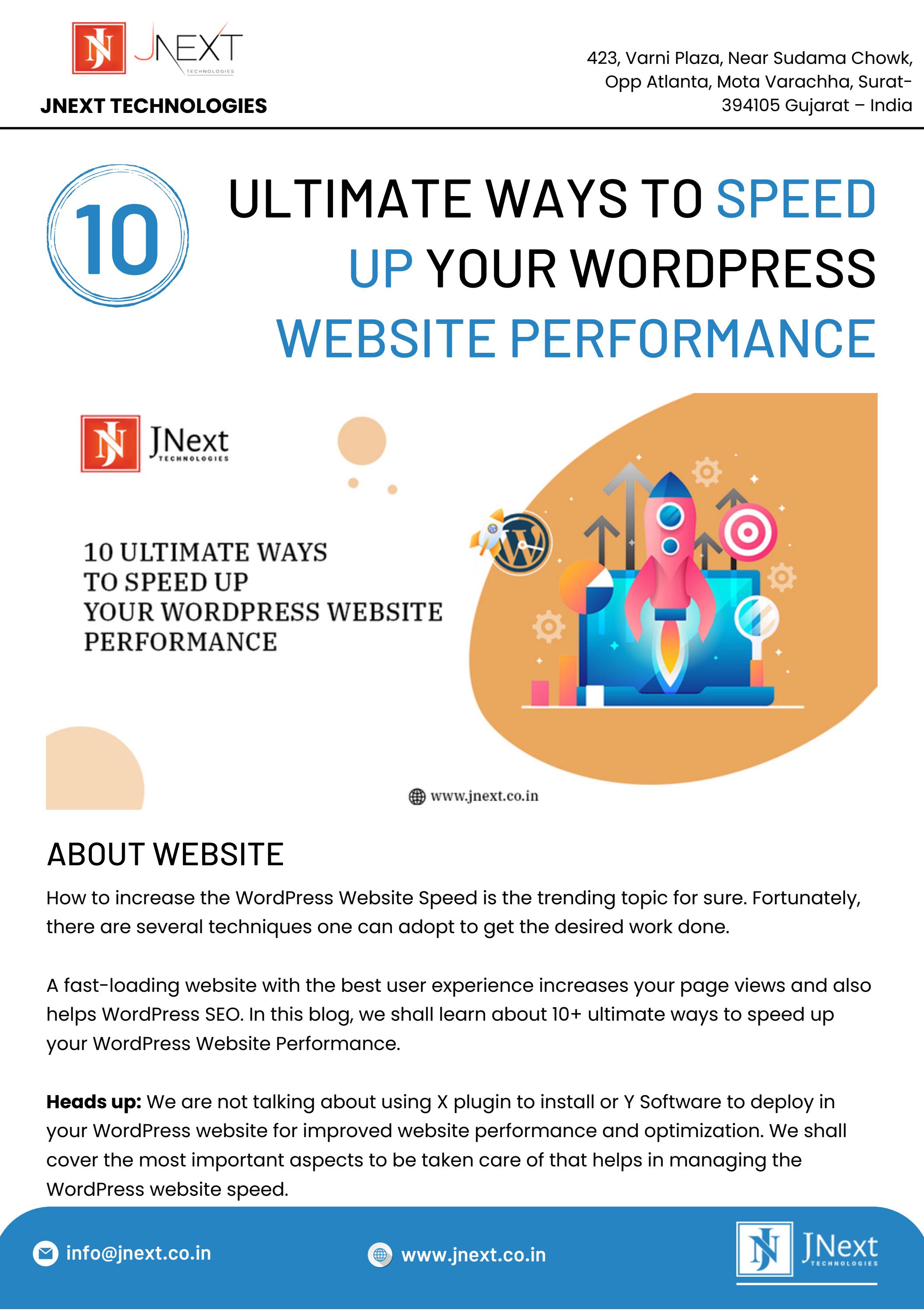 10 Ultimate Ways To Speed Up Your WordPress Website Performance - Читать журналы и газеты онлайн бесплатно без регистрации | Печатные периодические издания на bookjurn.ru