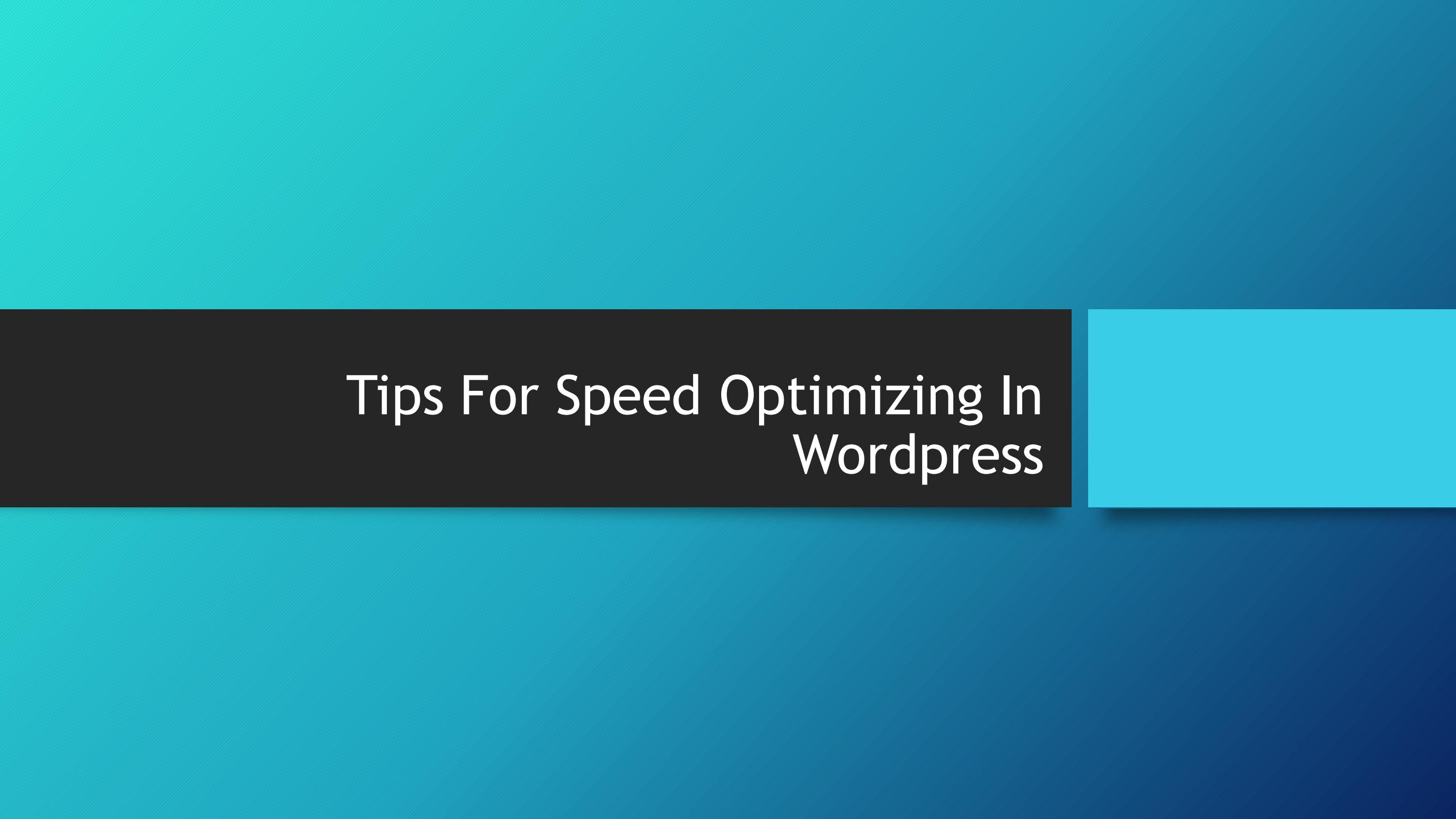 Tips For Speed Optimizing In Wordpress - Читать журналы и газеты онлайн бесплатно без регистрации | Печатные периодические издания на bookjurn.ru