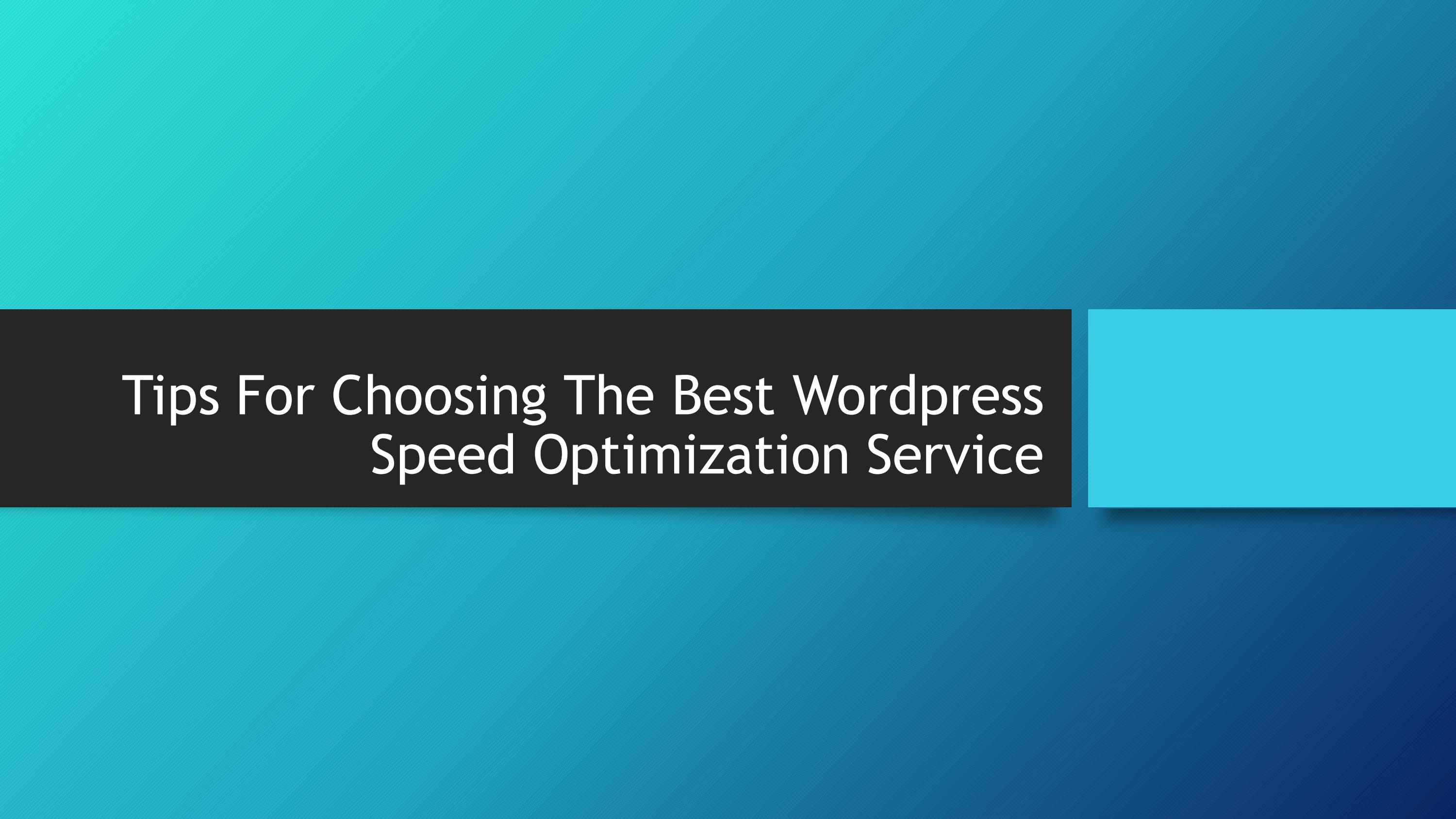 Tips For Choosing The Best Wordpress Speed Optimization Service - Читать журналы и газеты онлайн бесплатно без регистрации | Печатные периодические издания на bookjurn.ru