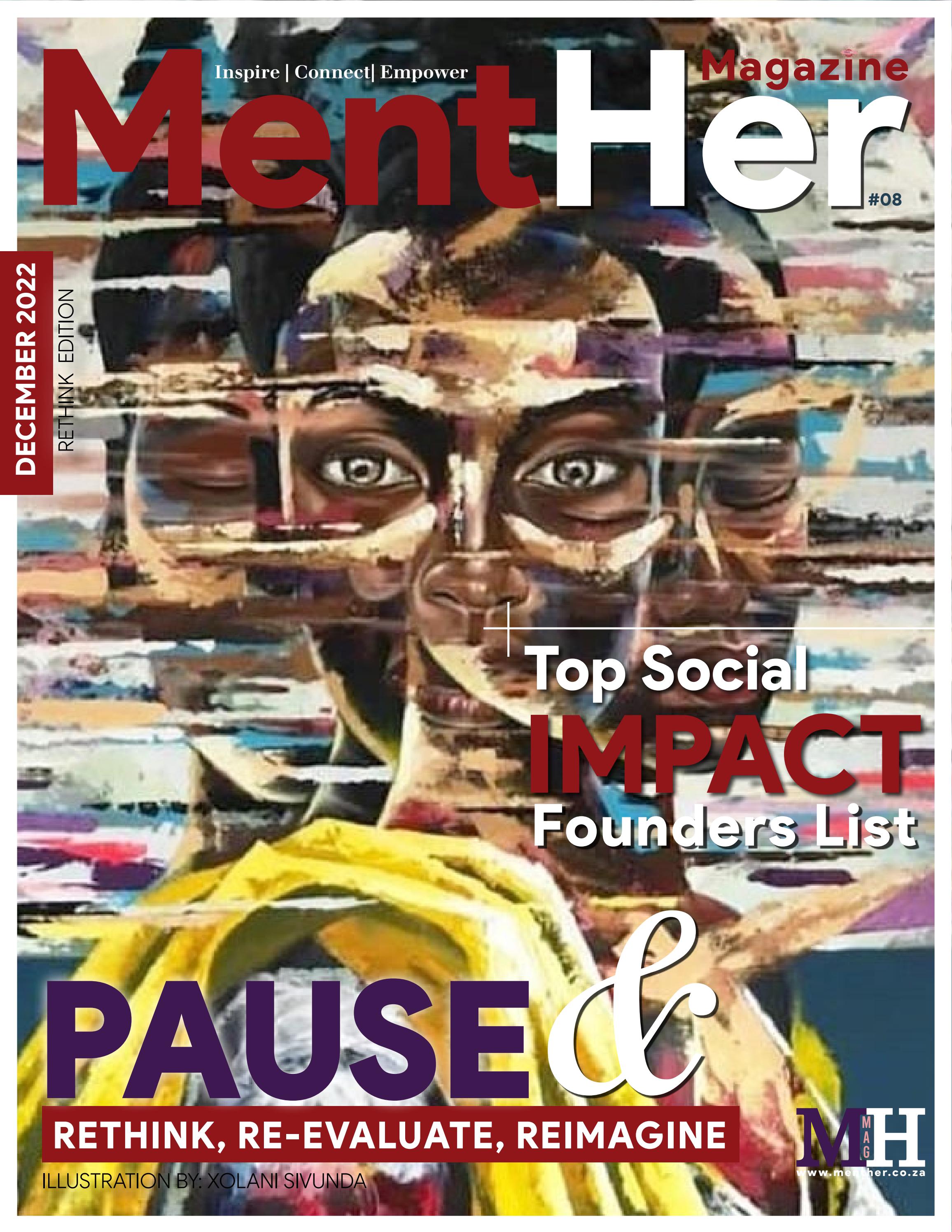 MentHer Magazine December 2022 - Top Social Impact Founders List - Читать журналы и газеты онлайн бесплатно без регистрации | Печатные периодические издания на bookjurn.ru