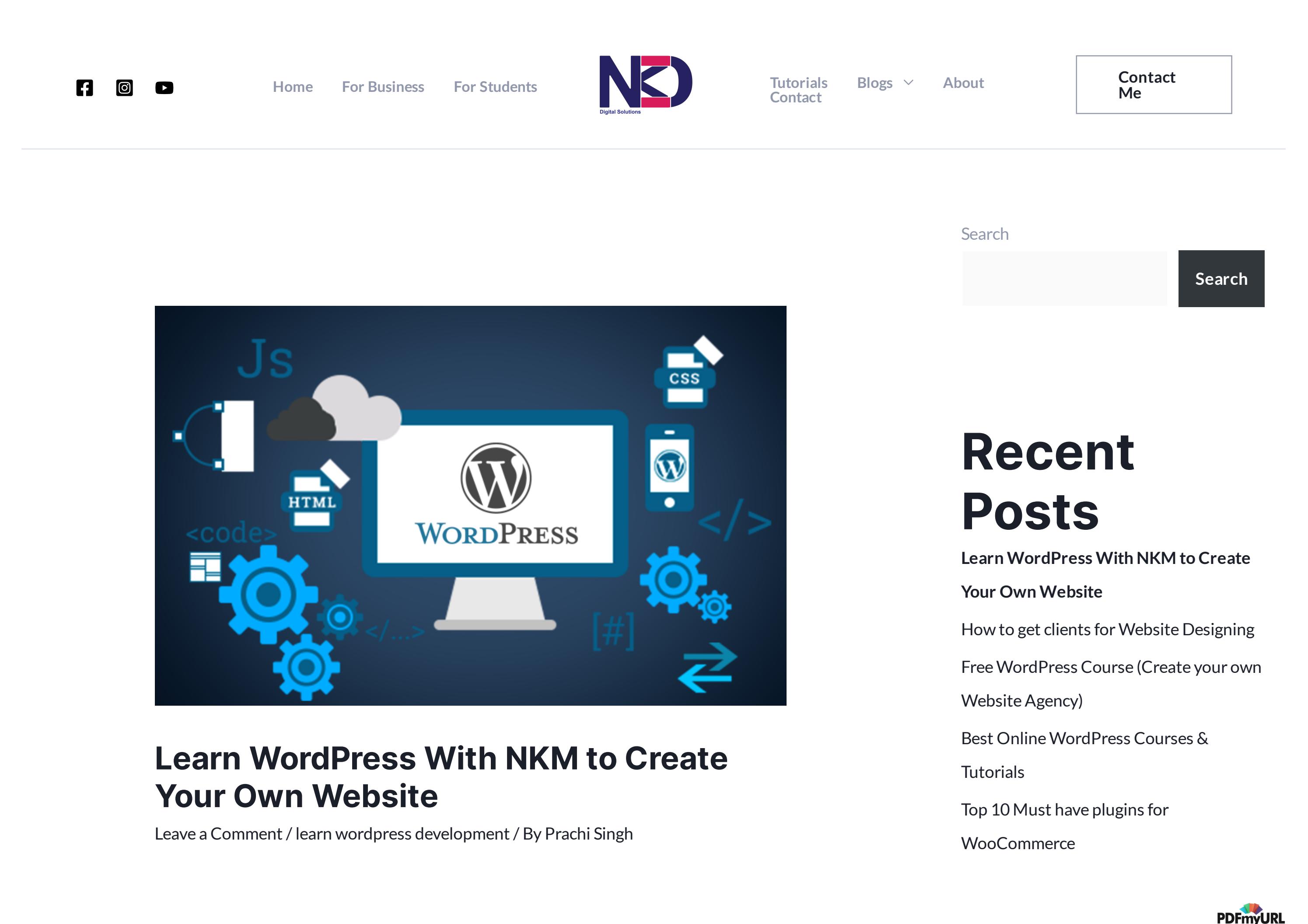 Learn WordPress With NKM to Create Your Own Website - Читать журналы и газеты онлайн бесплатно без регистрации | Печатные периодические издания на bookjurn.ru