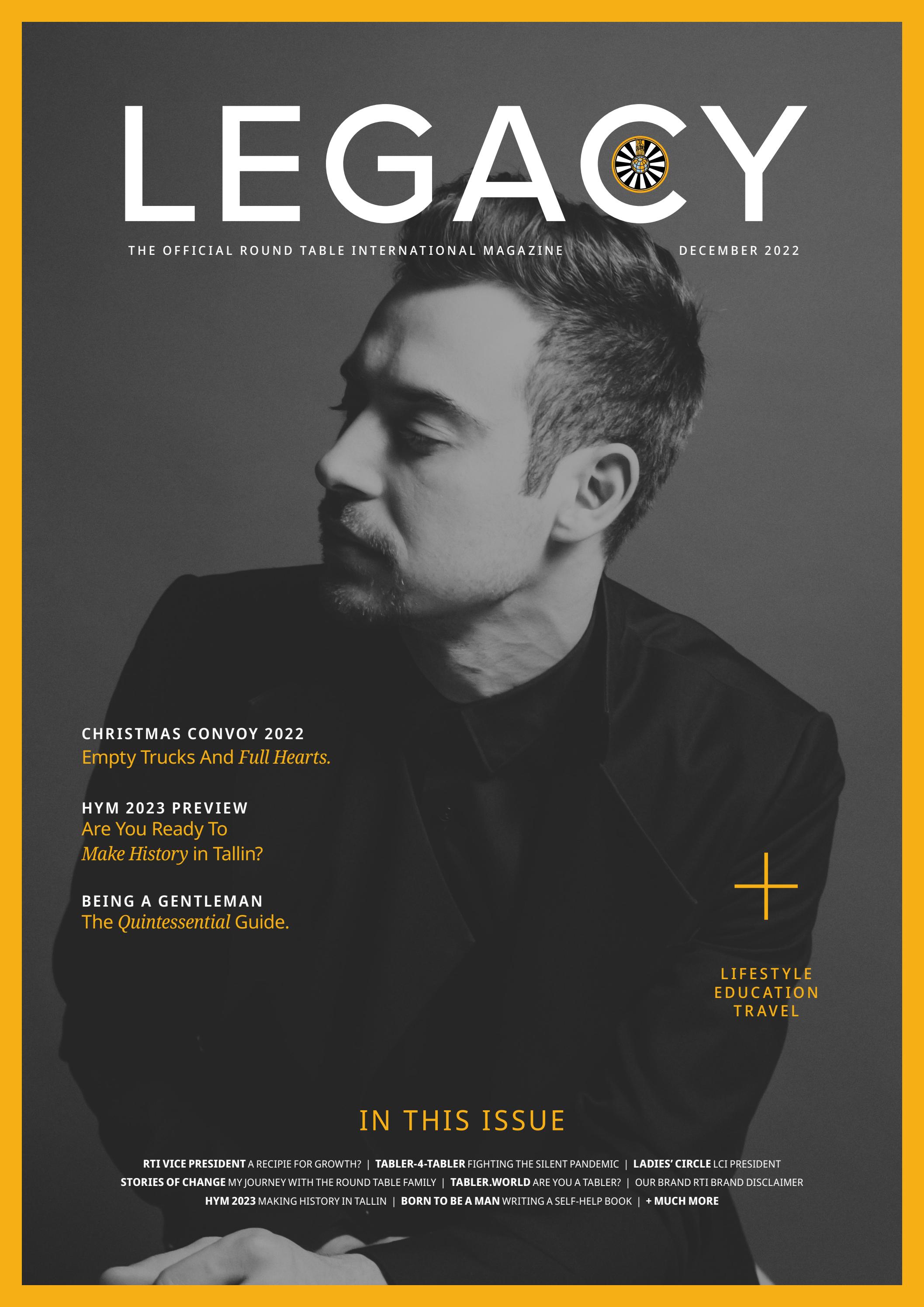 RTI Legacy Magazine - 1 -December - 2022 - Читать журналы и газеты онлайн бесплатно без регистрации | Печатные периодические издания на bookjurn.ru