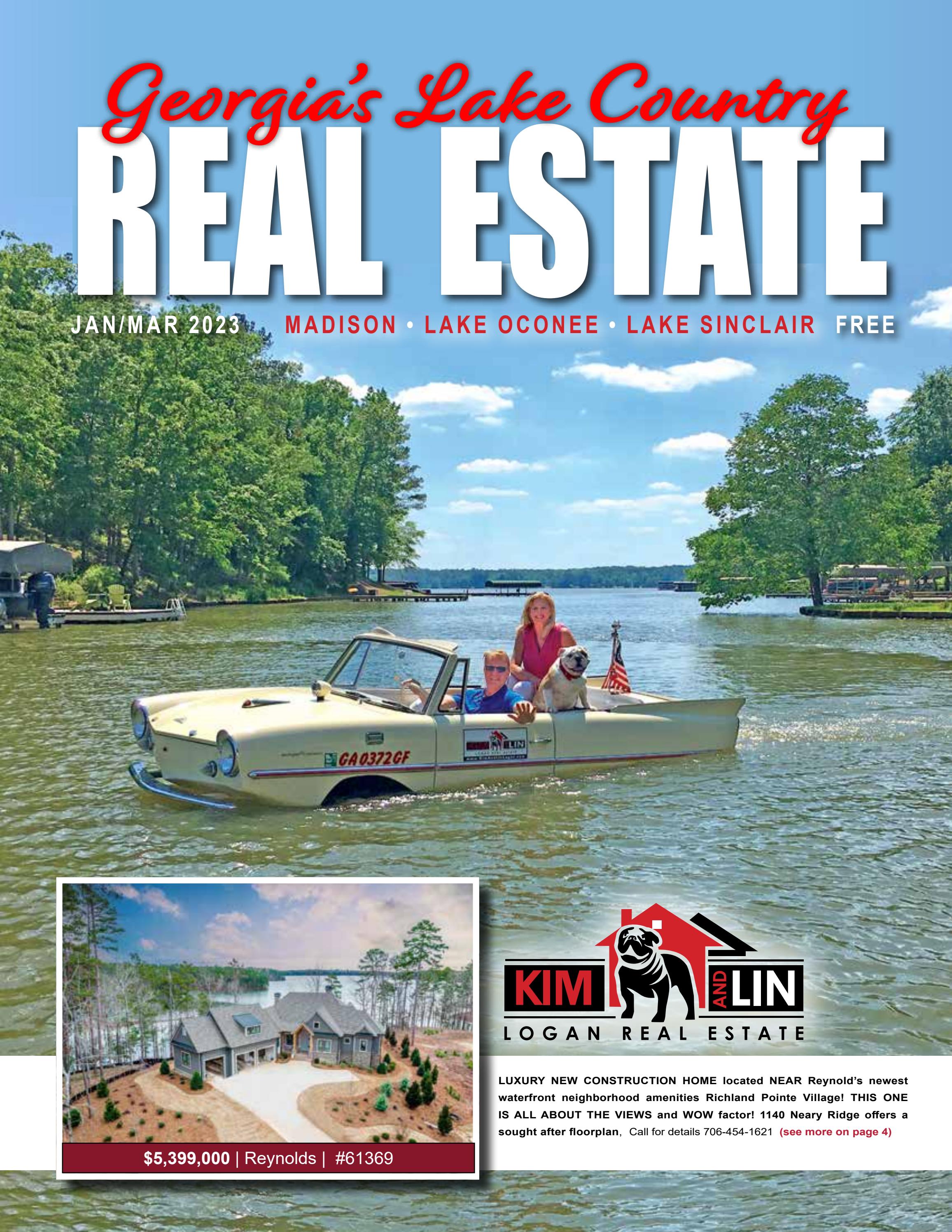 Georgia’s Lake Country Real Estate Magazine Jan/Mar 2023 - Читать журналы и газеты онлайн бесплатно без регистрации | Печатные периодические издания на bookjurn.ru