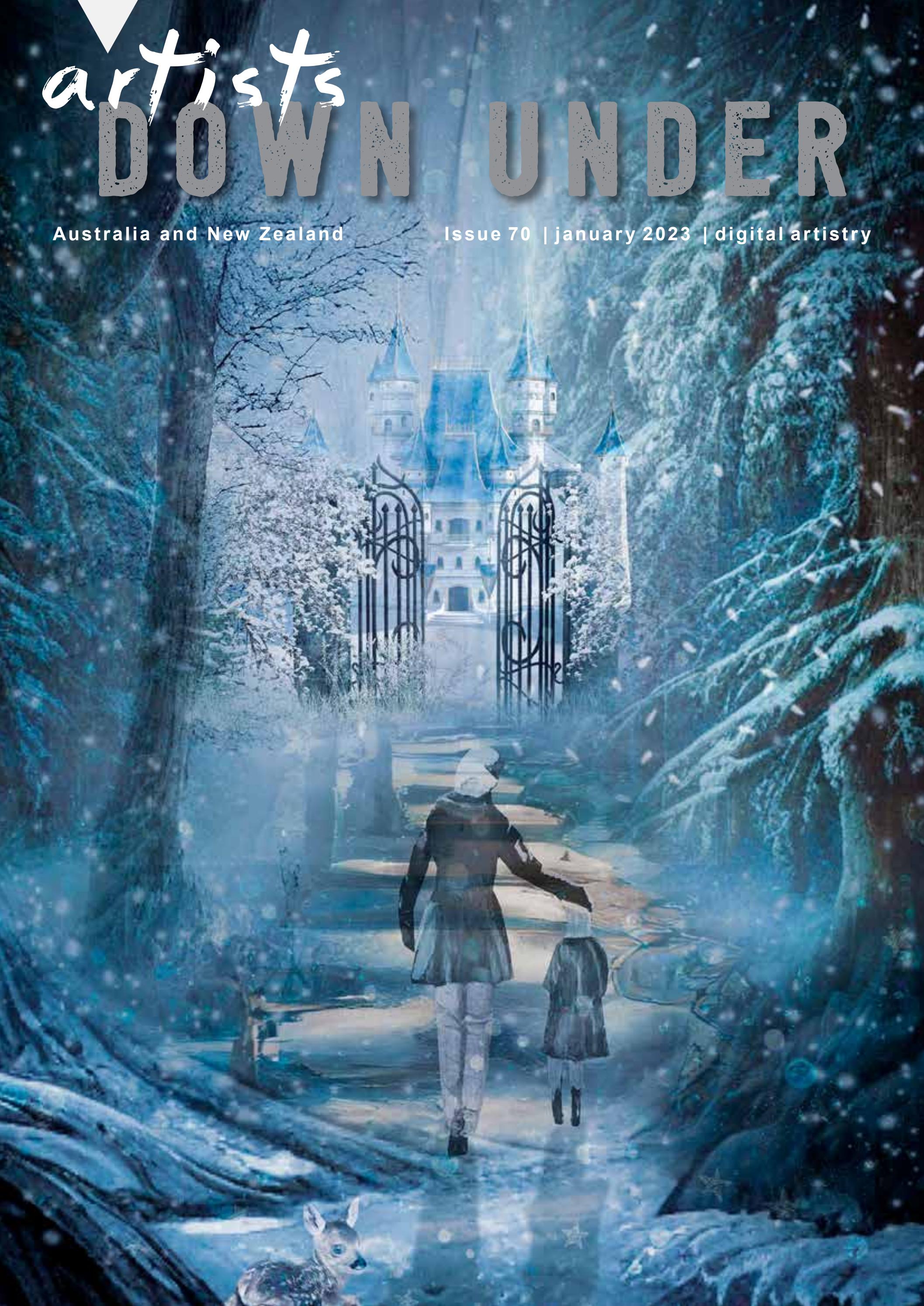 Artists Down Under - Australia and New Zealand - January 2023 - Читать журналы и газеты онлайн бесплатно без регистрации | Печатные периодические издания на bookjurn.ru