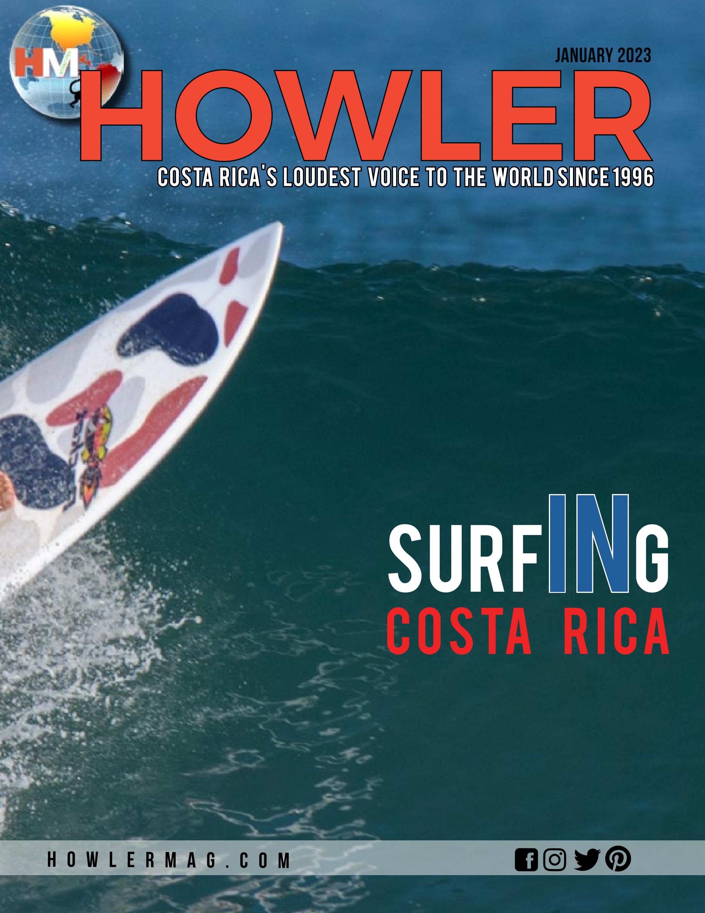 Howler Costa Rica Magazine January 2023 - Читать журналы и газеты онлайн бесплатно без регистрации | Печатные периодические издания на bookjurn.ru
