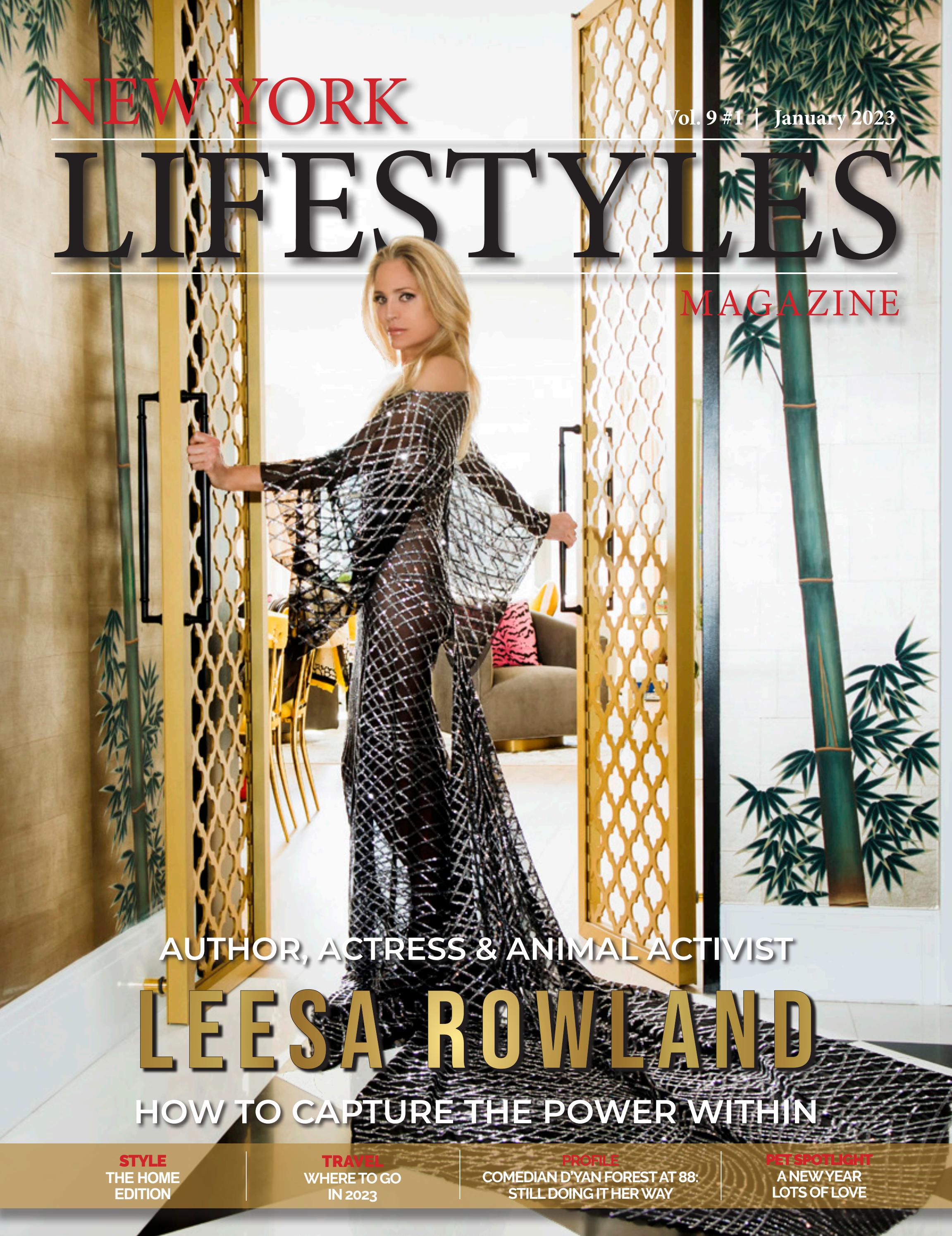 New York Lifestyles Magazine January 2023 - Leesa Rowland - Читать журналы и газеты онлайн бесплатно без регистрации | Печатные периодические издания на bookjurn.ru