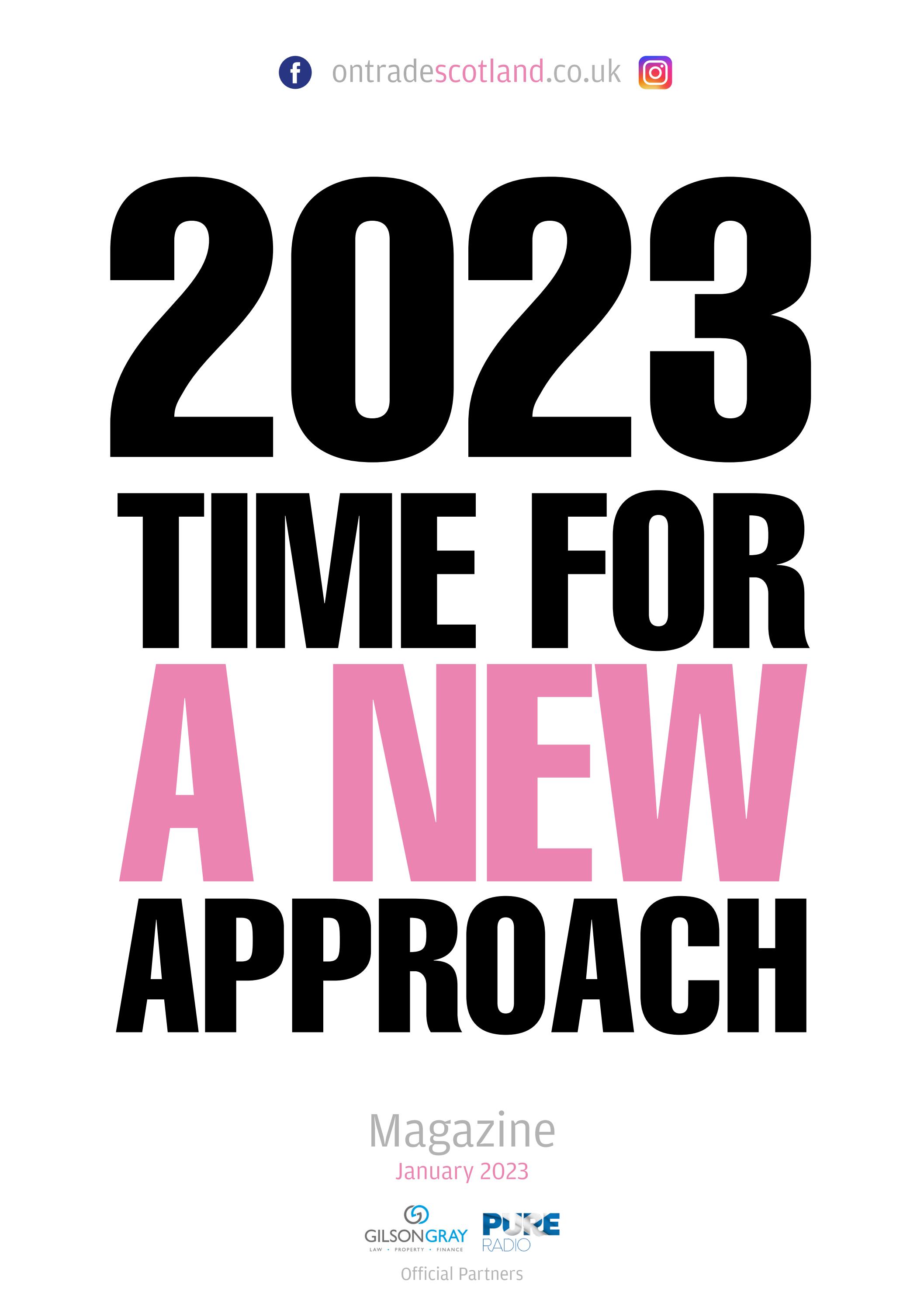 OnTrade Scotland Magazine - January Edition 2023 - Читать журналы и газеты онлайн бесплатно без регистрации | Печатные периодические издания на bookjurn.ru