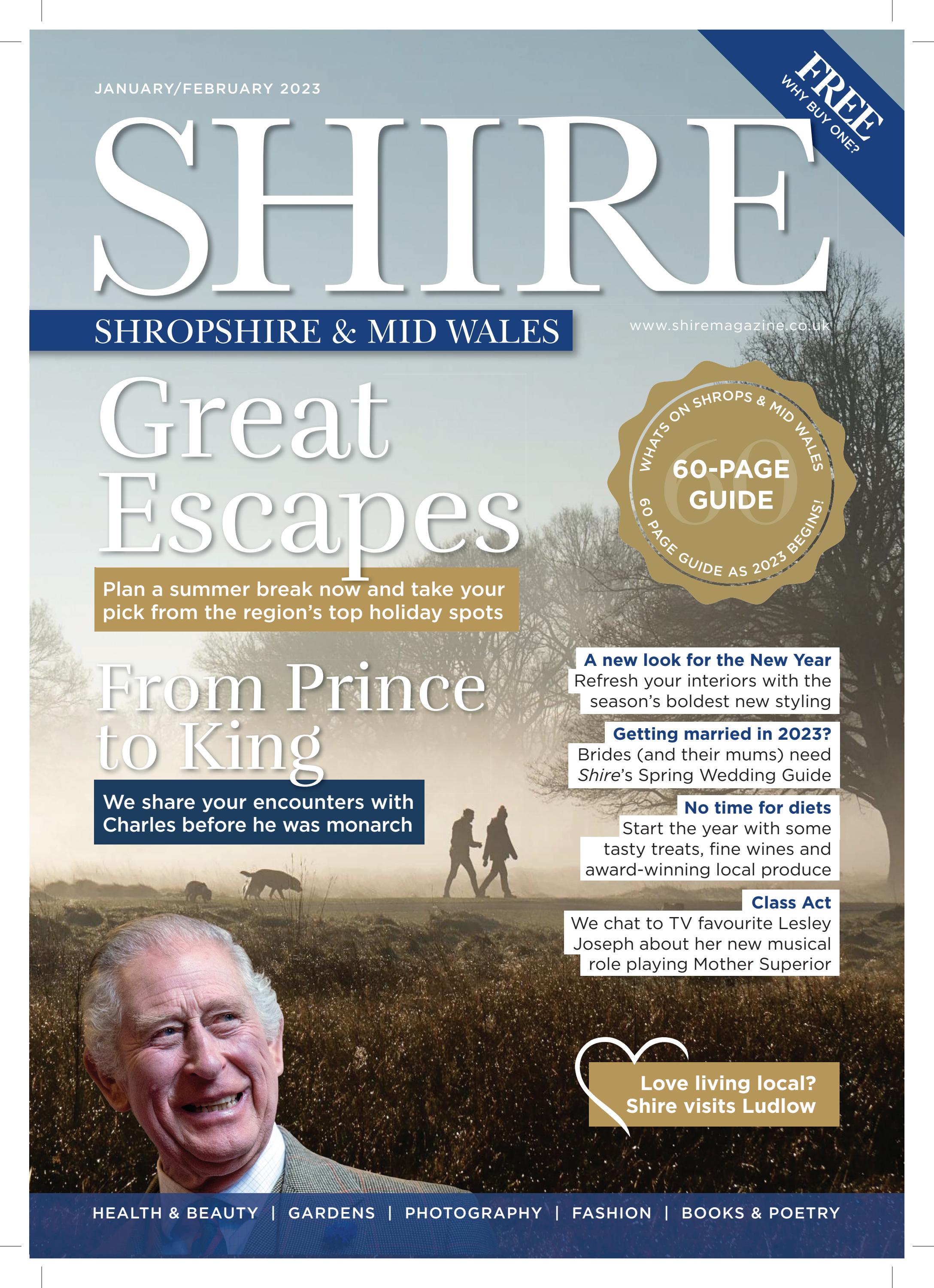 Shire Magazine Fan-Feb 2023 Shropshire & Mid Wales - Читать журналы и газеты онлайн бесплатно без регистрации | Печатные периодические издания на bookjurn.ru