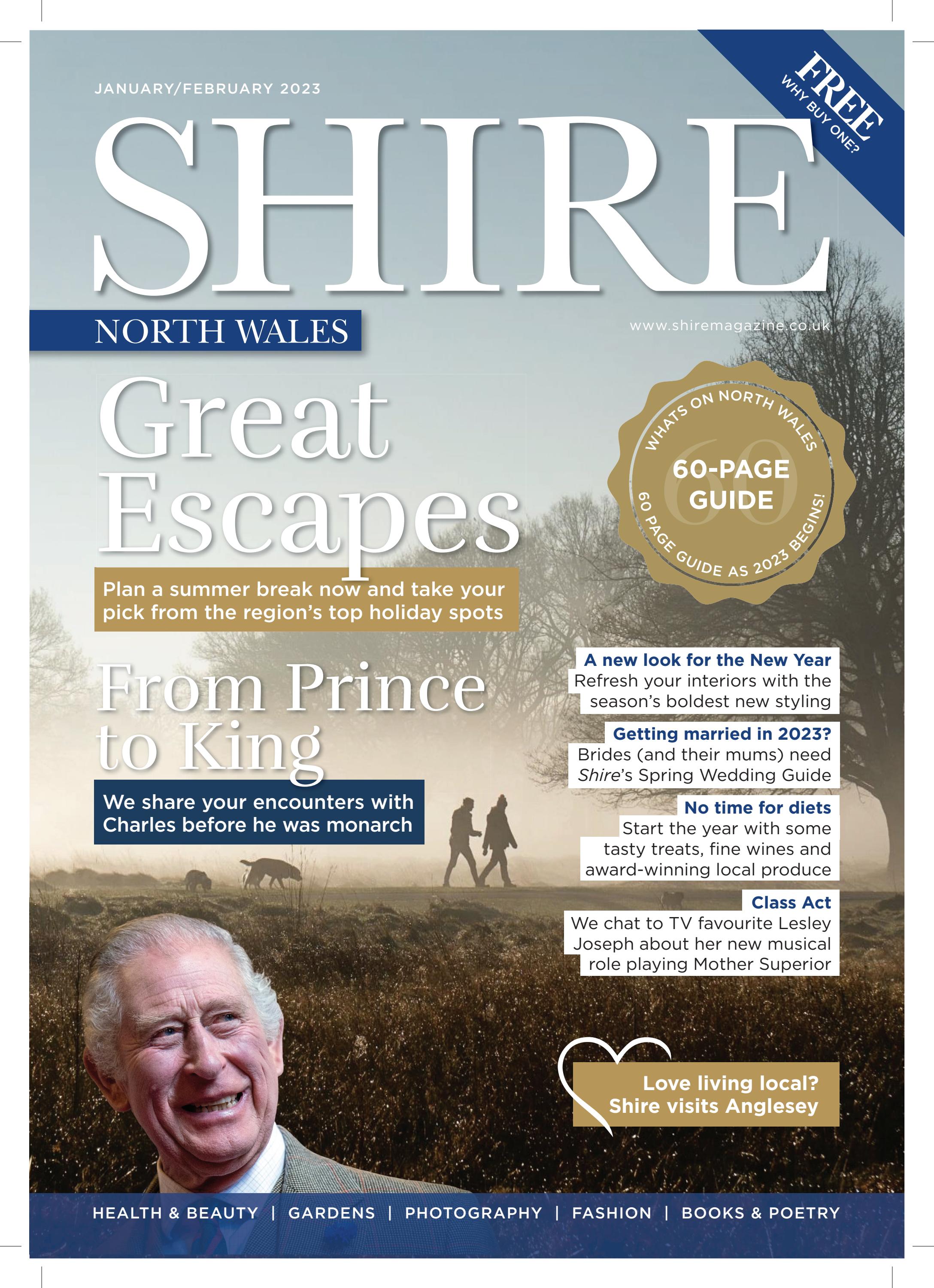 Shire Magazine Jan-Feb 2023 North Wales - Читать журналы и газеты онлайн бесплатно без регистрации | Печатные периодические издания на bookjurn.ru